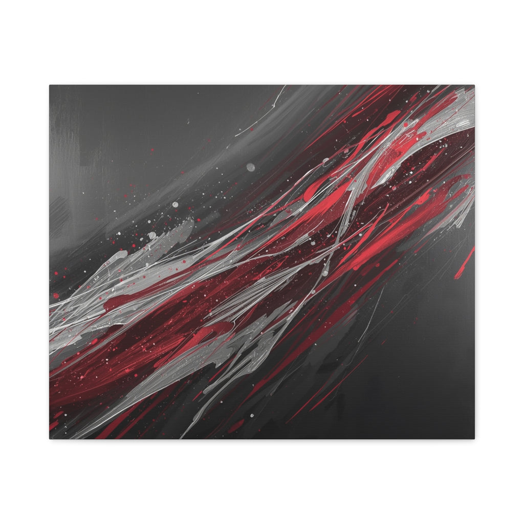 FORGE VELOCITY — Masculine Abstract Canvas Print