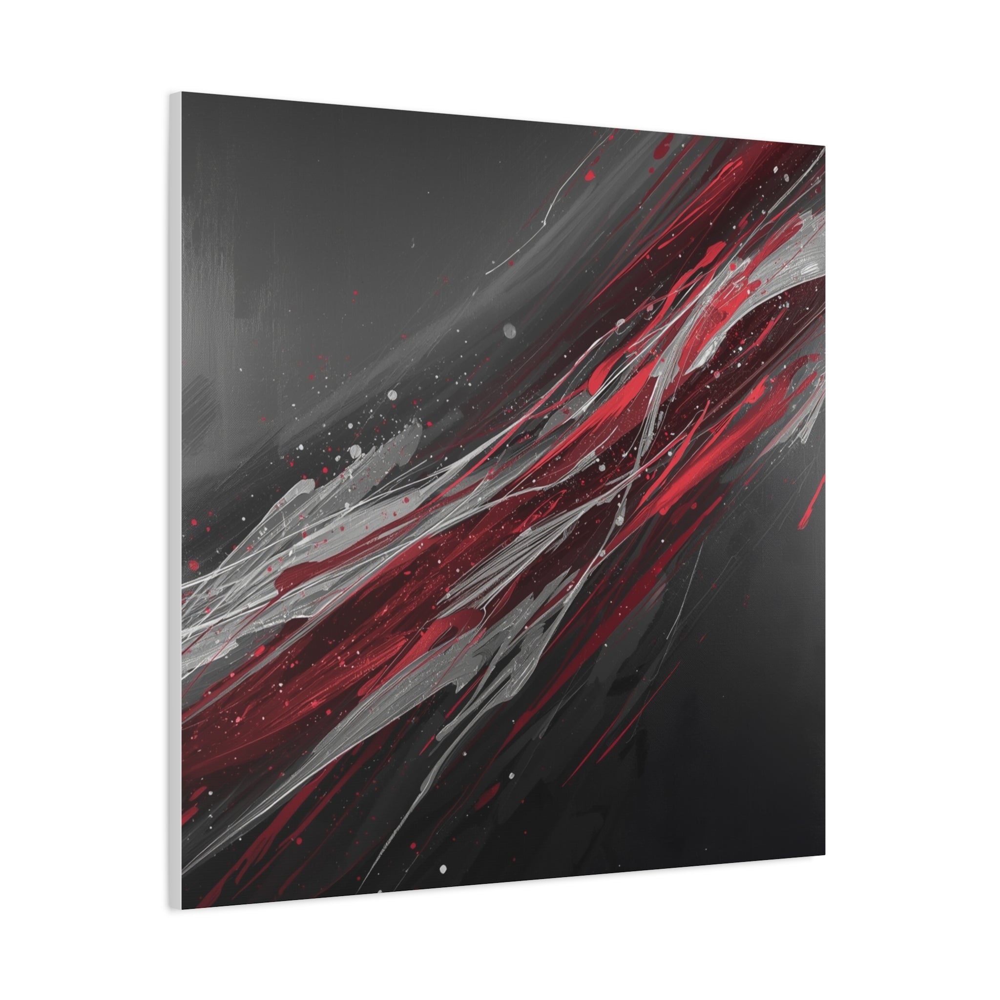FORGE VELOCITY — Masculine Abstract Canvas Print