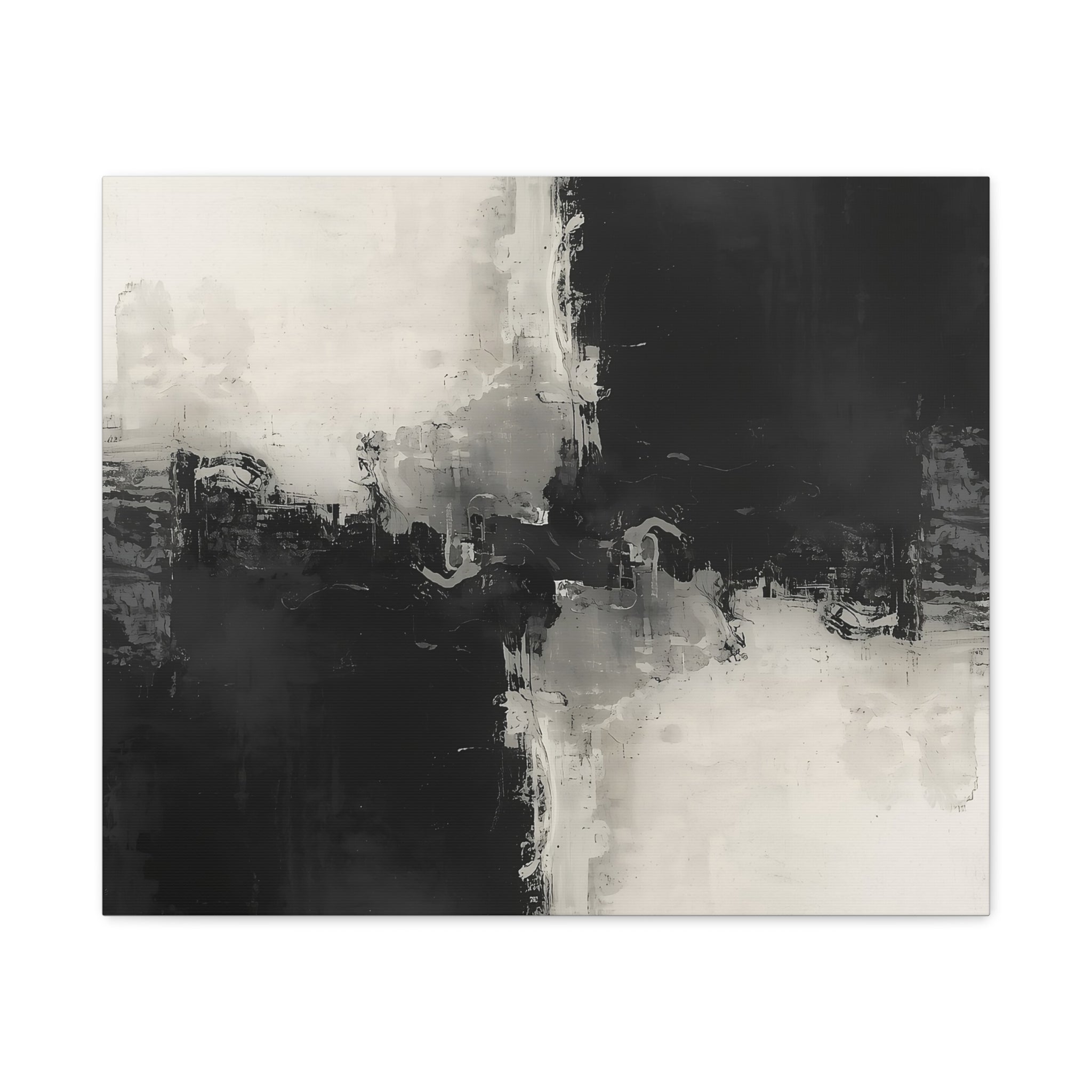 ENERGY IN BALANCE — Masculine Abstract Canvas Print