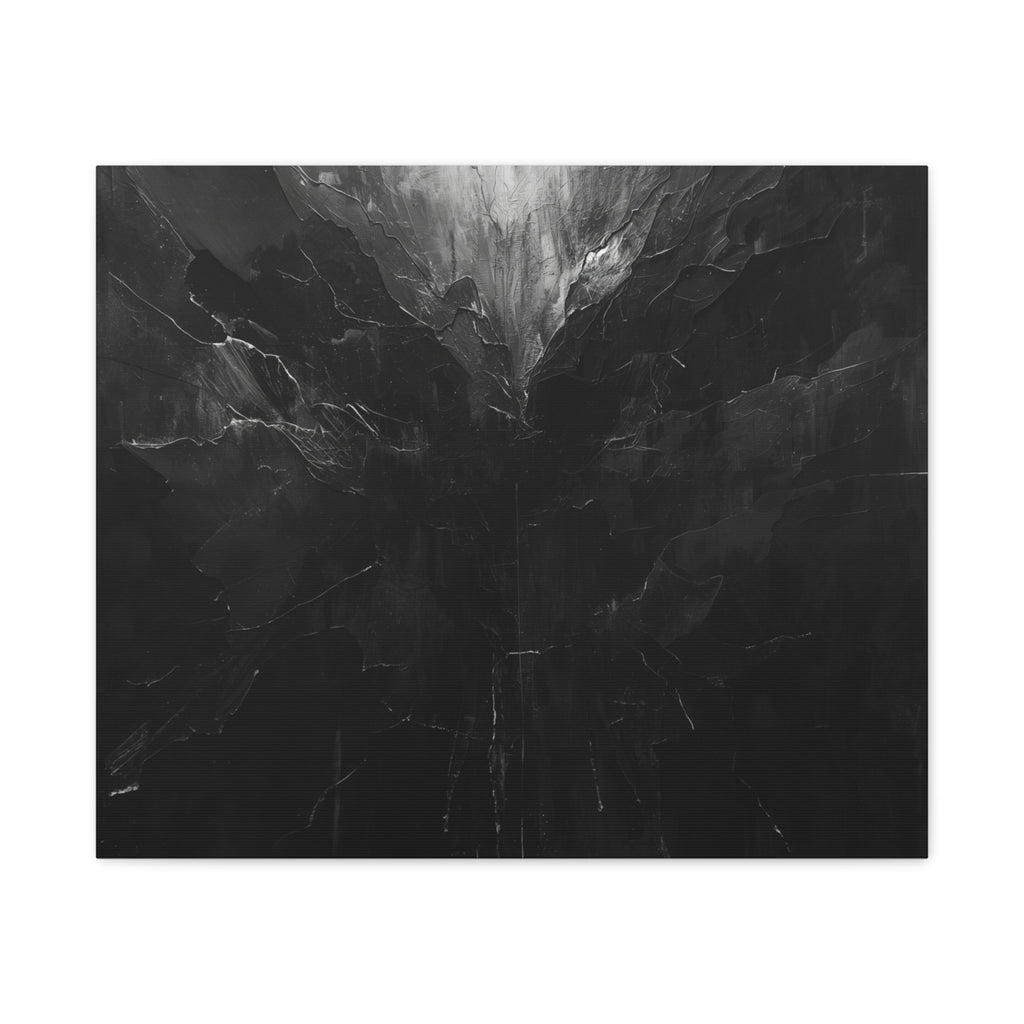 INNER CHARGE — Masculine Abstract Canvas Print