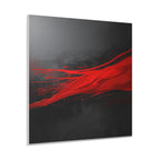 FOCUSED FIRE– Masculine Abstract Wall Art | Canvas Print |