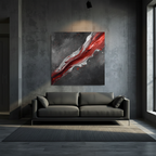 FORGE VELOCITY — Masculine Abstract Canvas Print