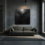 INNER CHARGE — Masculine Abstract Canvas Print